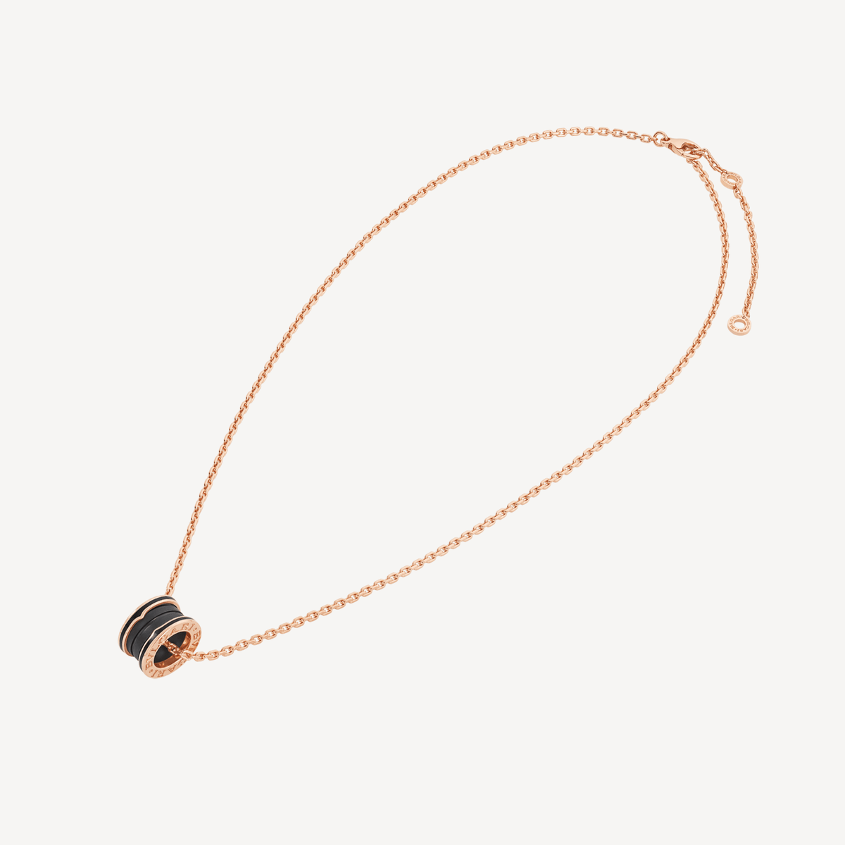B.zero1 Black Ceramic Necklace - 18K Gold