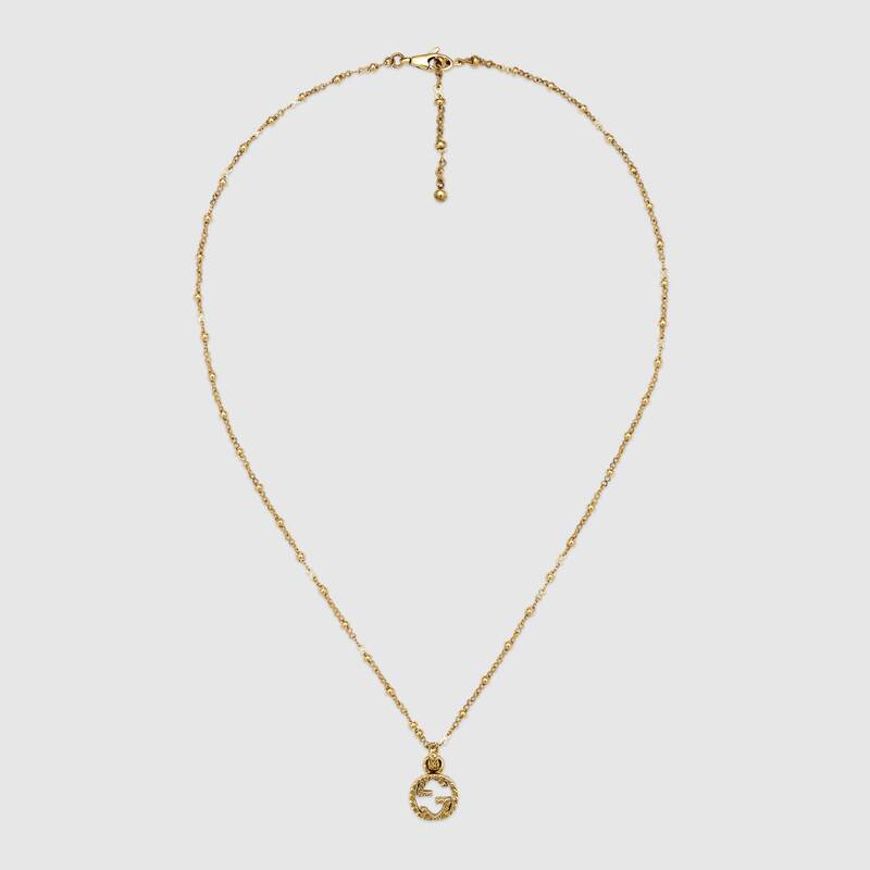 Gucci Double G Interlocking G Necklace
