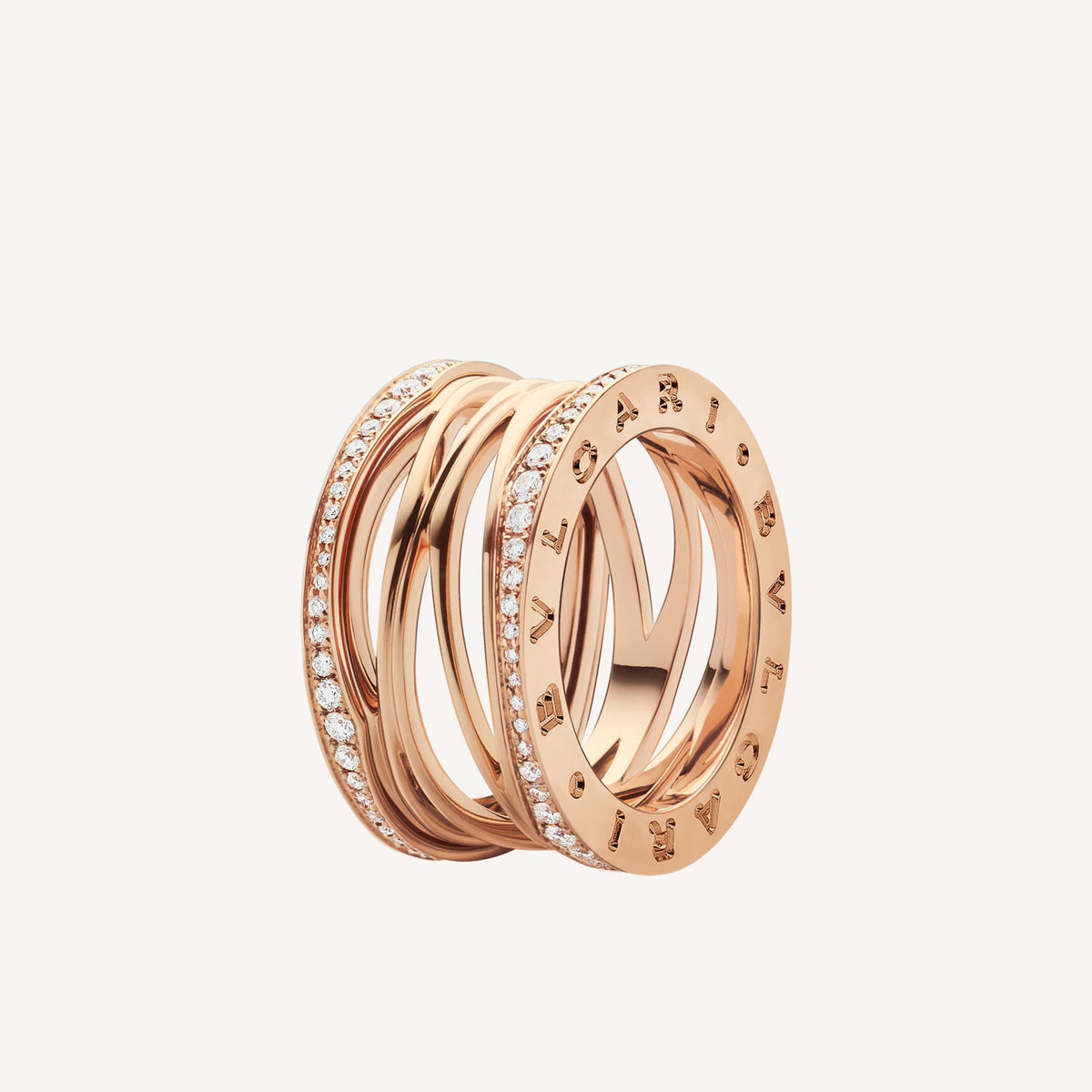 B.zero1 Moissanite Ring - 18K Gold