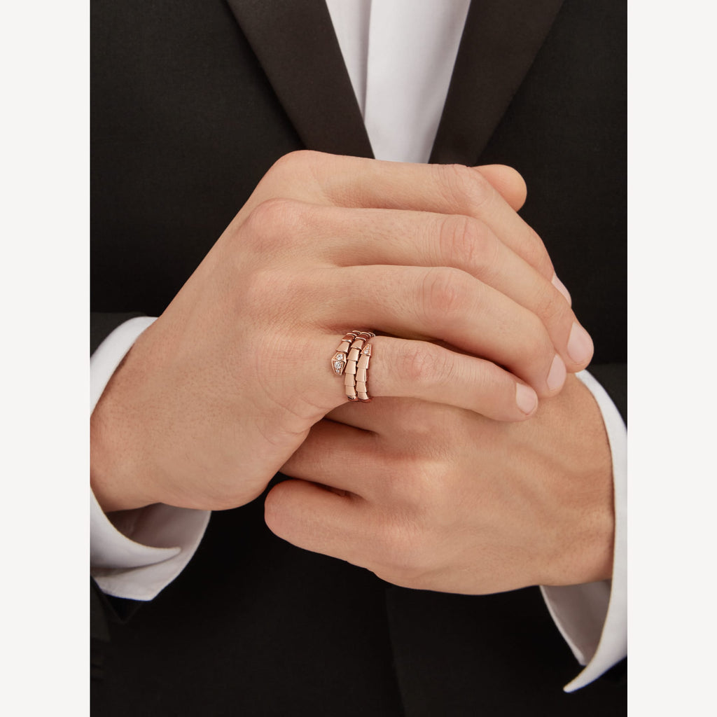 Bvlgari Serpenti Viper Demi Moissanite Ring - 18K Gold