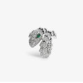 Bvlgari Serpenti Tubolari Ring - 18K White Gold