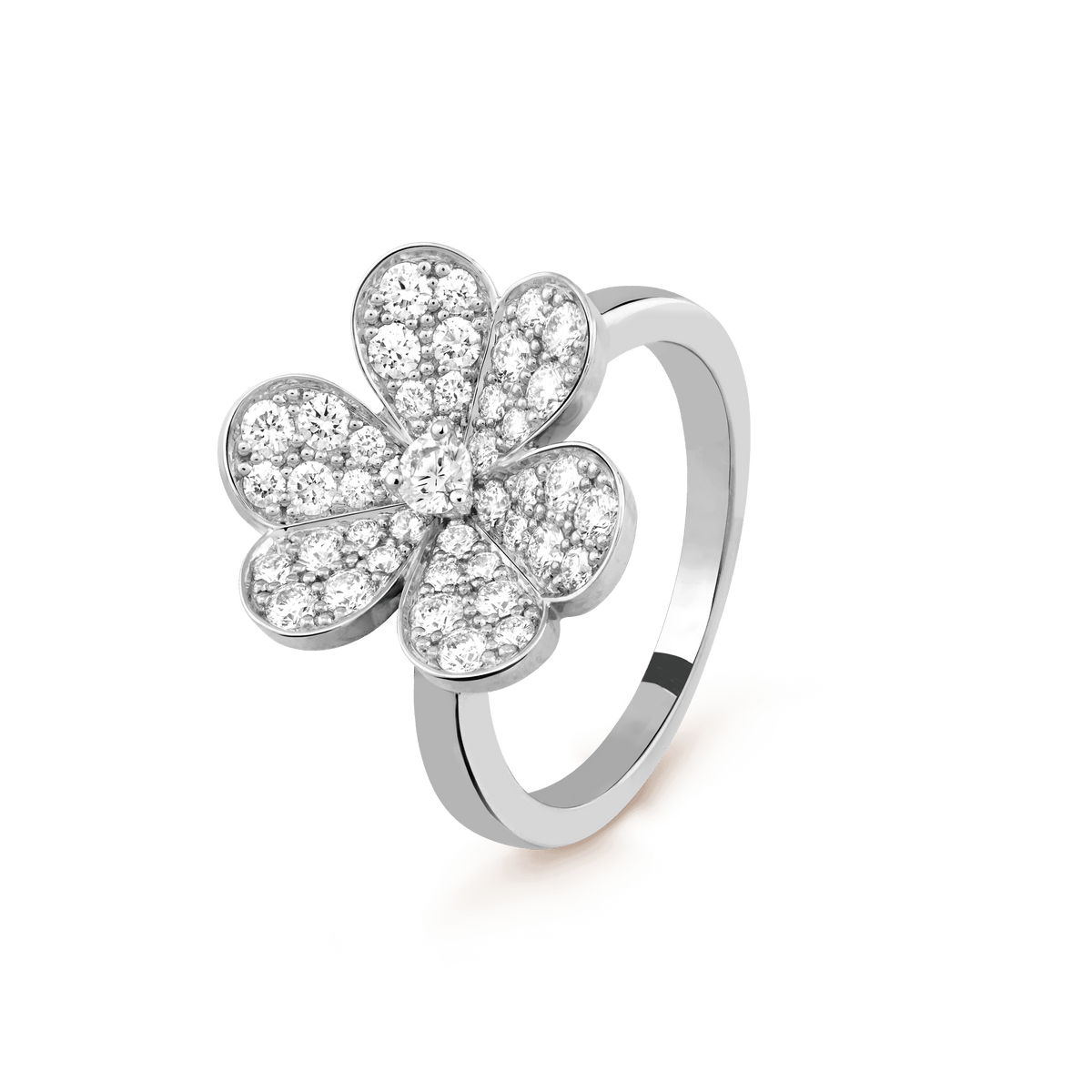 Frivole Ring - 18K White Gold