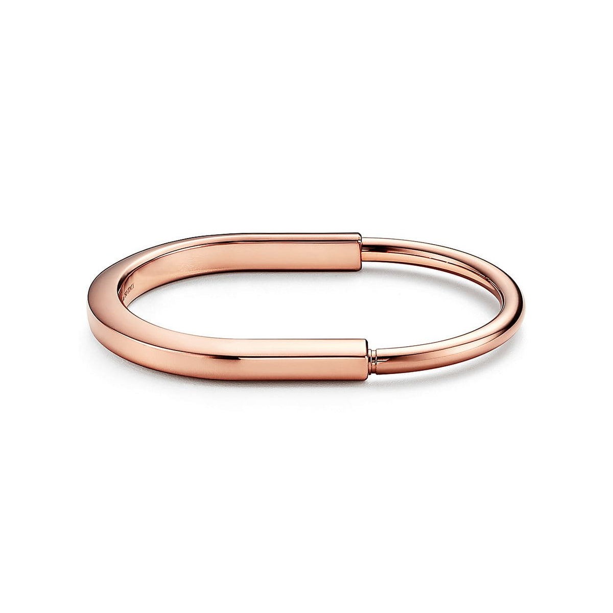 Tiffany Lock Bangle Bracelet - 18K Gold