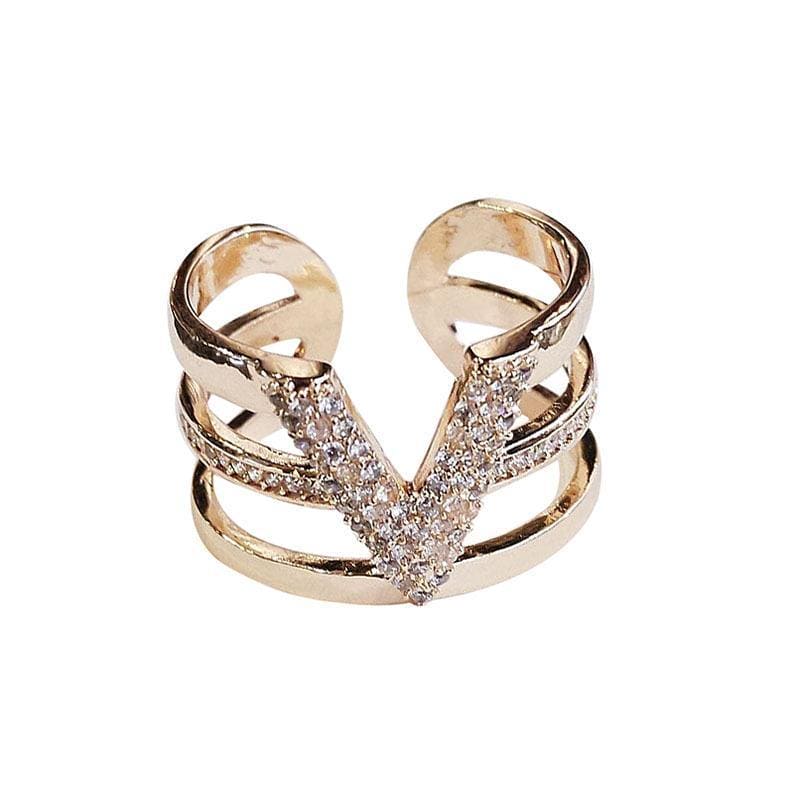 Louis Vuitton Volt Ring - 18K Yellow Gold