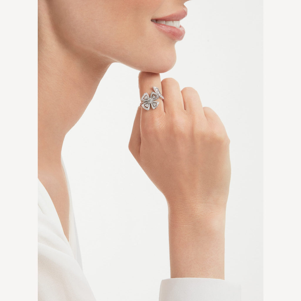 Bvlgari Fiorever Ring - 18K White Gold