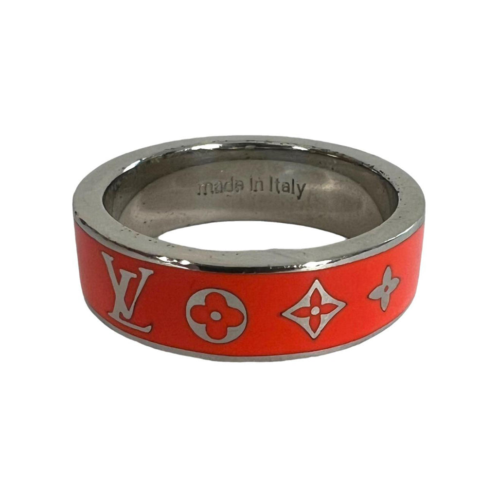 Louis Vuitton Red Ring - 18K White Gold