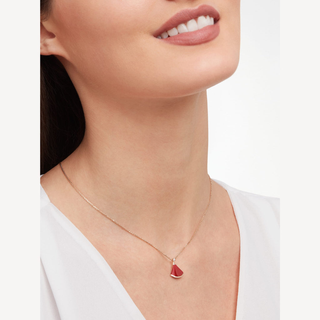Bvlgari Dream Carnelian Necklace - 18K Gold