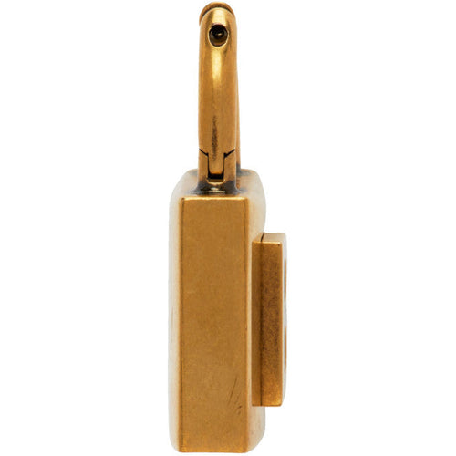 Balenciaga Gold Small Lock Earrings - 18K Gold