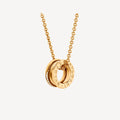 B.zero1 Demi-Pave Diamond Necklace - 18K Gold