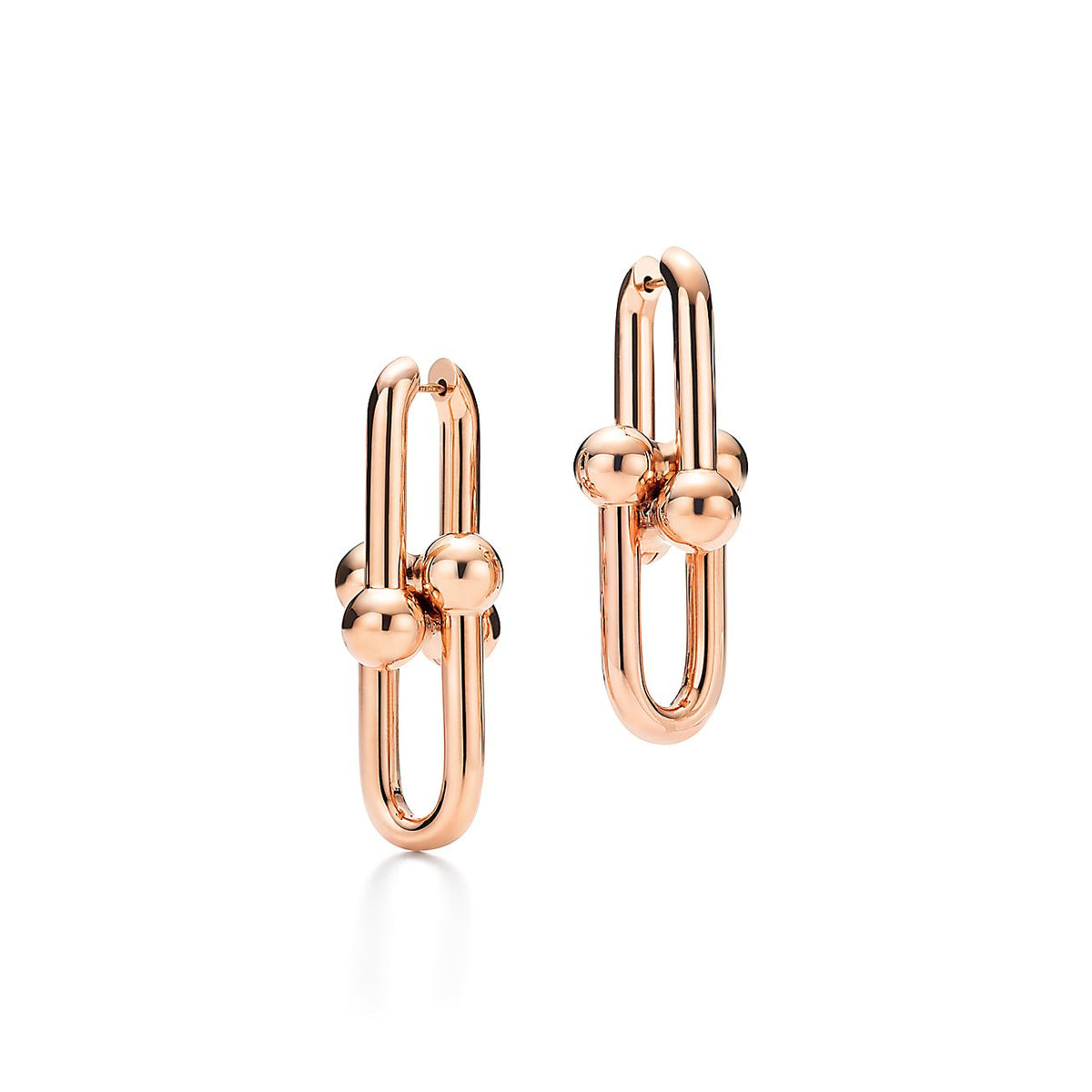 Tiffany HardWear Extra Large Link Earrings - 18K Gold