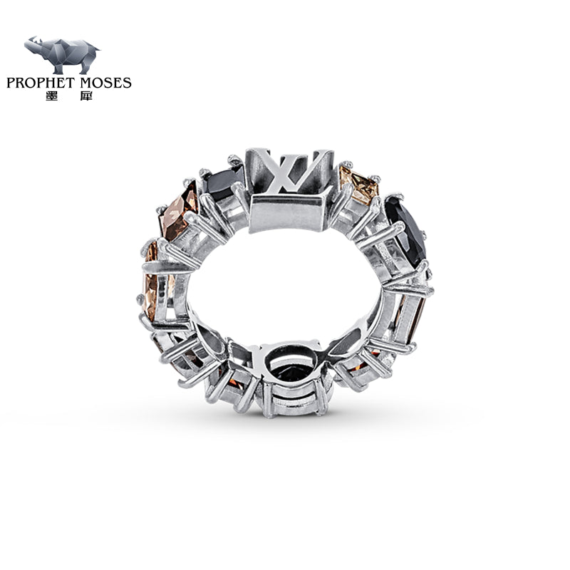 Louis Vuitton Light Crystal Ring - 18K White Gold