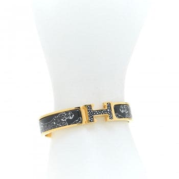 Hermes Guepards Clic Clac Bracelet