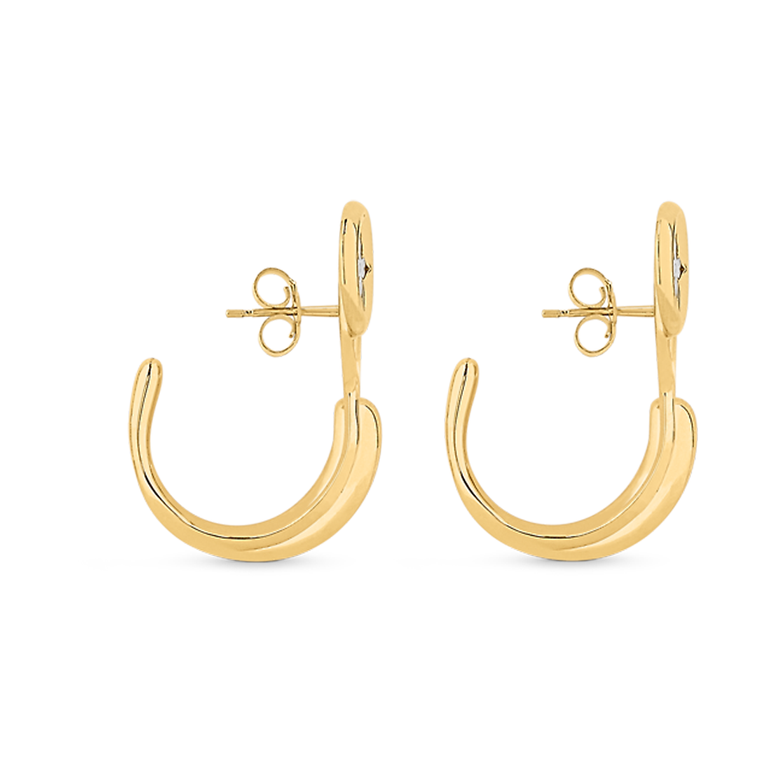 Louis Vuitton Symphony Earrings - 18K Yellow Gold