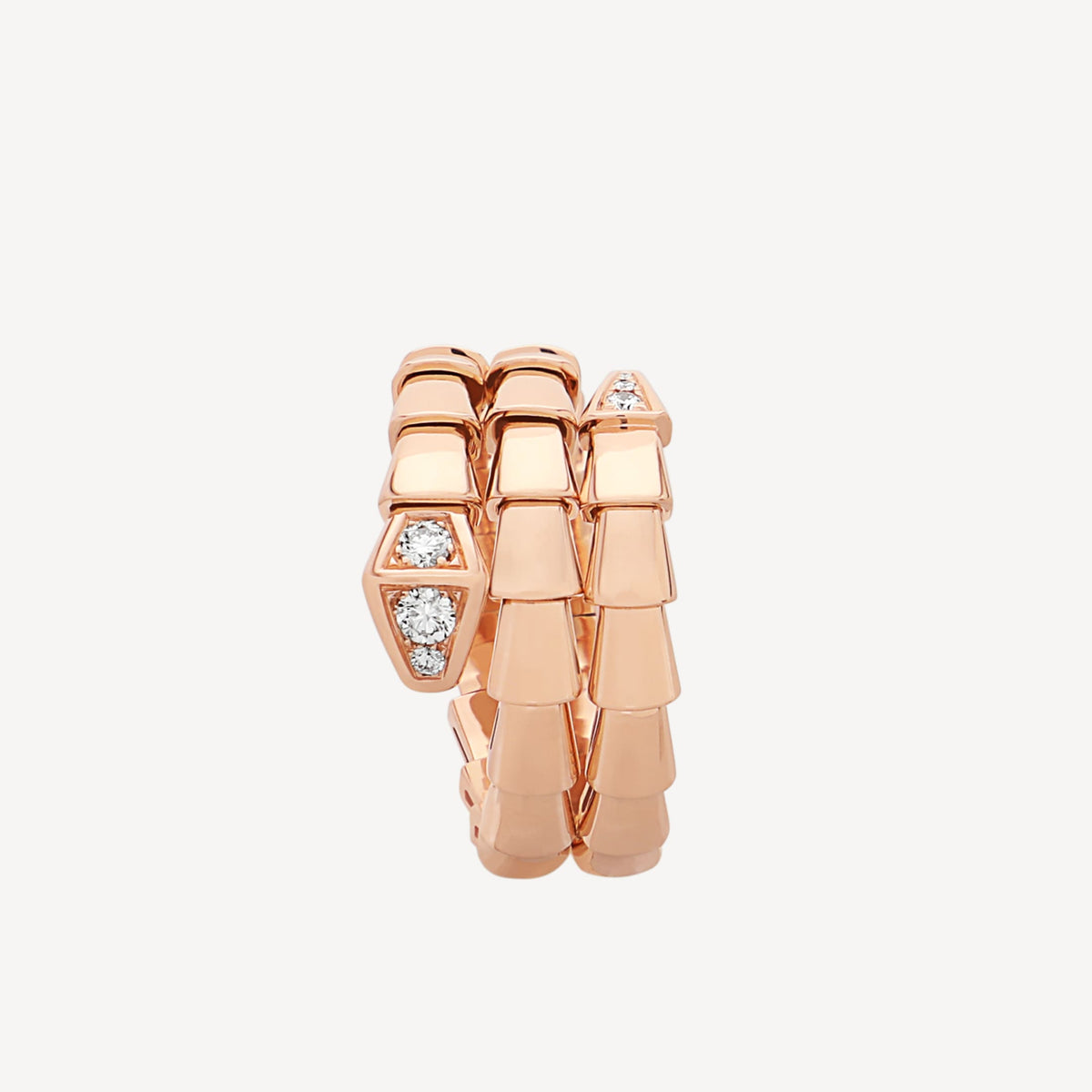 Bvlgari Serpenti Viper Demi Moissanite Ring - 18K Gold