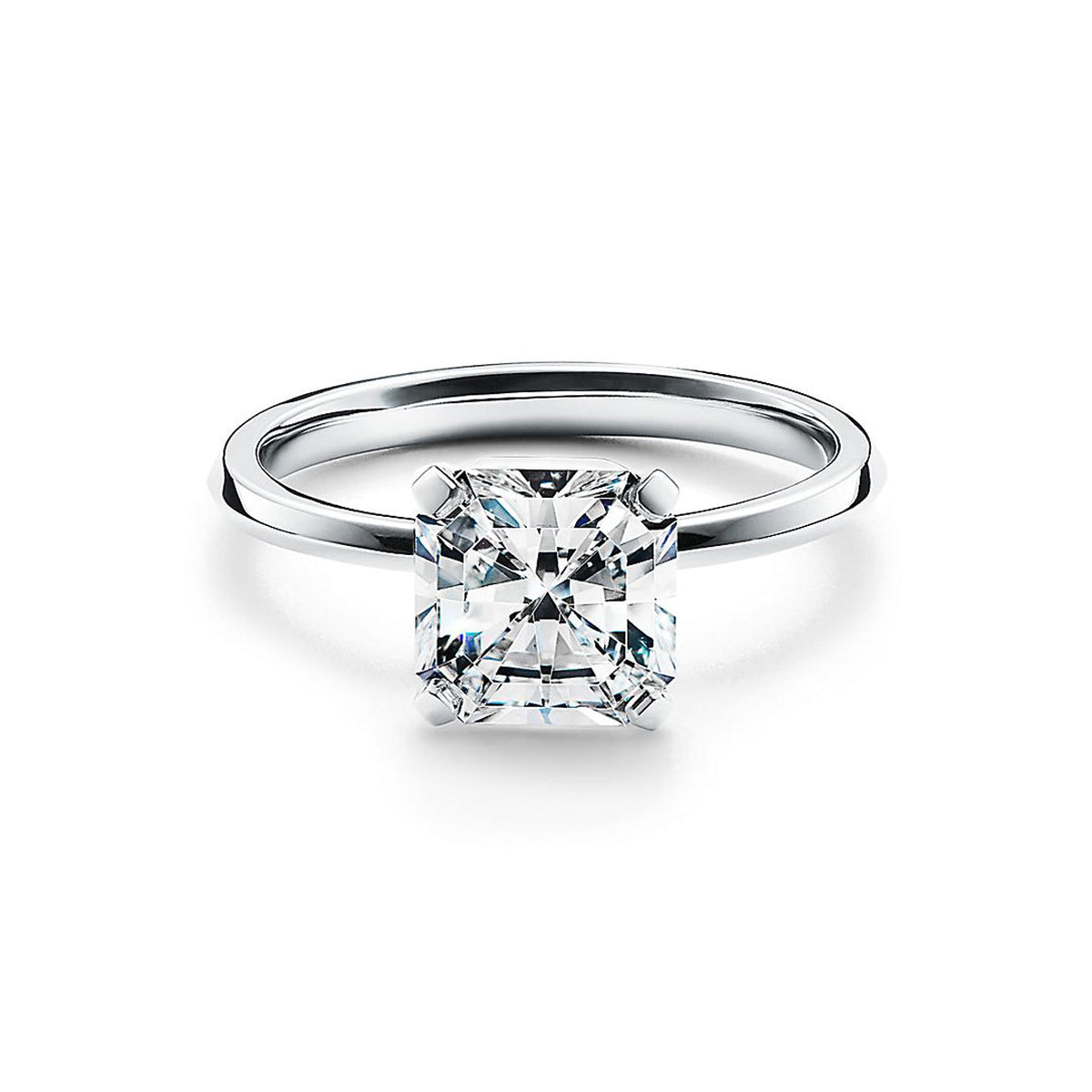 Tiffany True Engagement Ring - 18K White Gold
