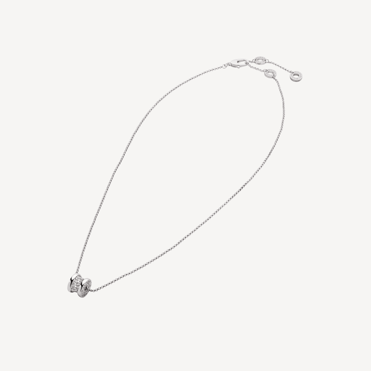 B.zero1 Diamond Necklace - 18K Gold
