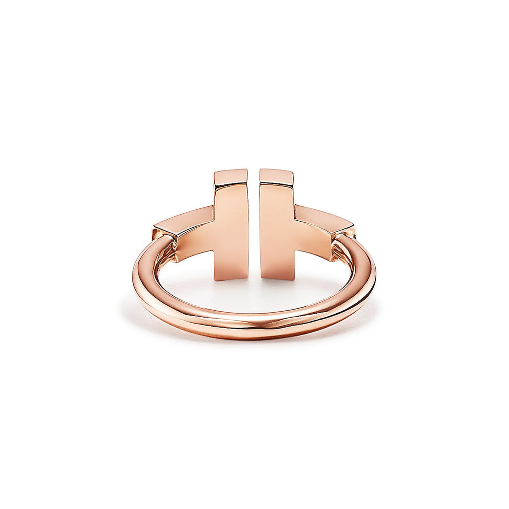 Tiffany Black Onyx Wire Ring - 18K Gold