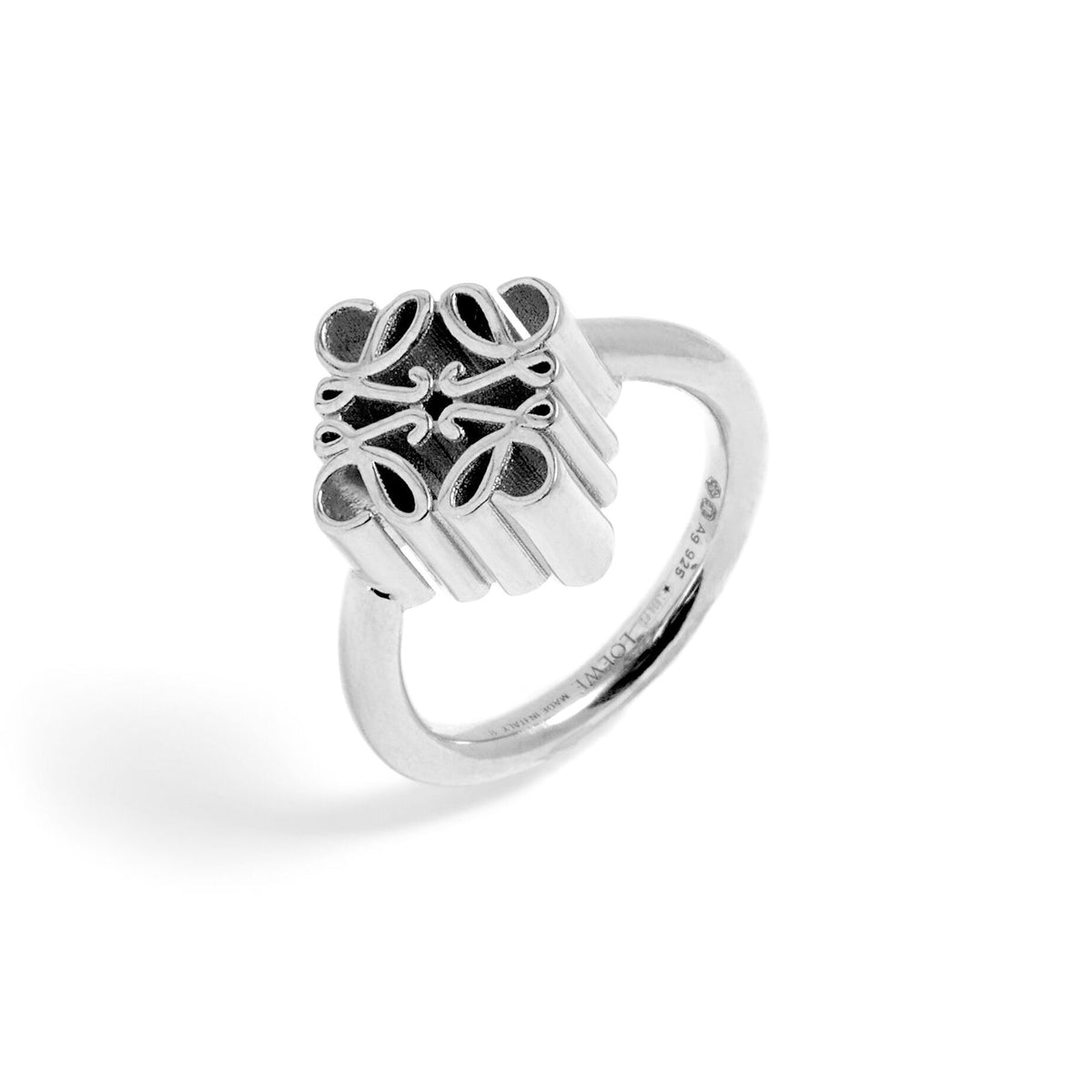 LOEWE Anagram Single Anagram Ring - 18K Gold