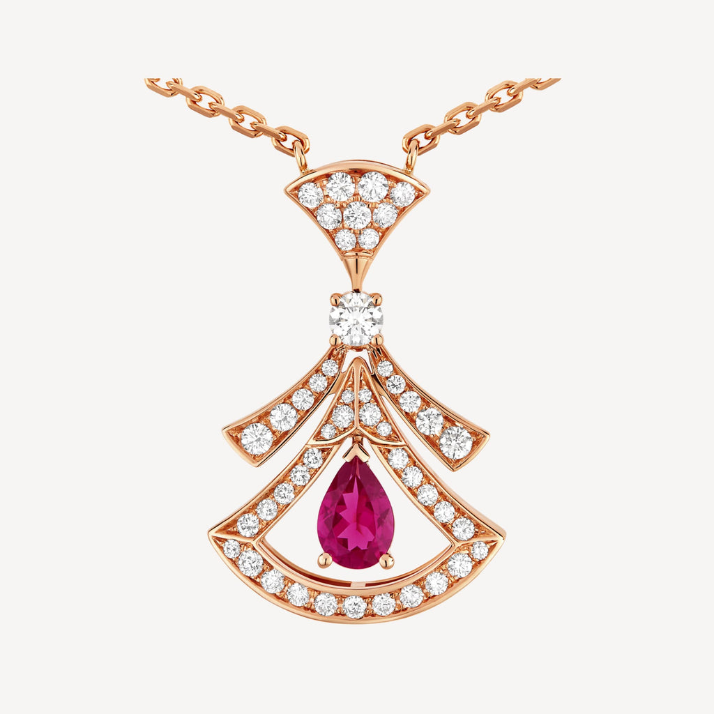 Bvlgari Dream Pearls Moissanite Necklace - 18K Gold