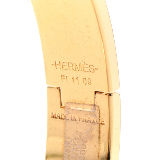 Hermes Clic H Couvertures Blue Bracelet