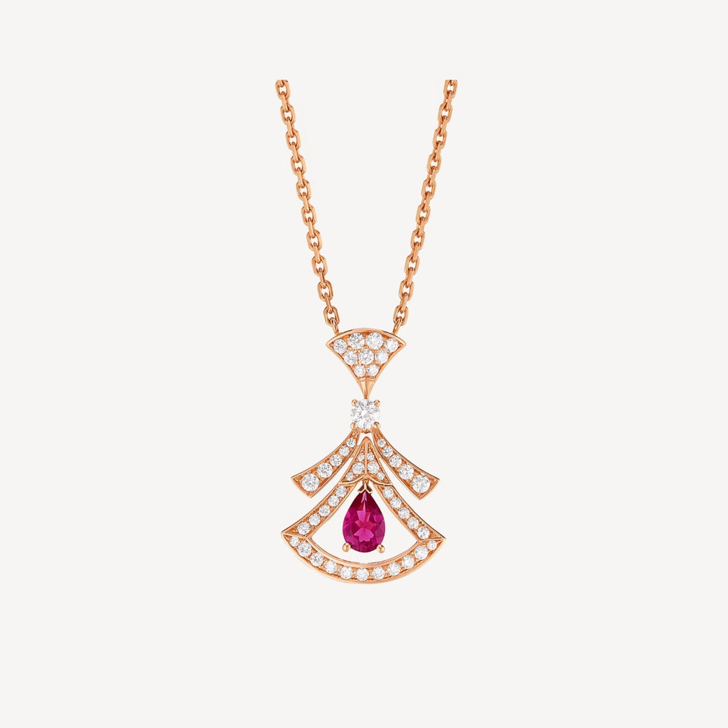 Bvlgari Dream Pearls Moissanite Necklace - 18K Gold