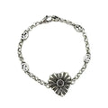 Gucci Double G Interlocking G Heart Bracelet