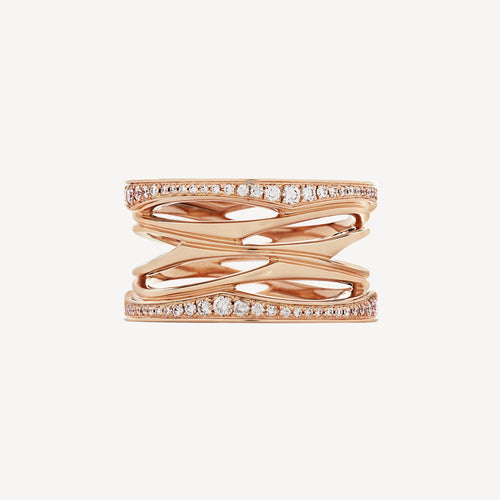 B.zero1 Moissanite Ring - 18K Gold