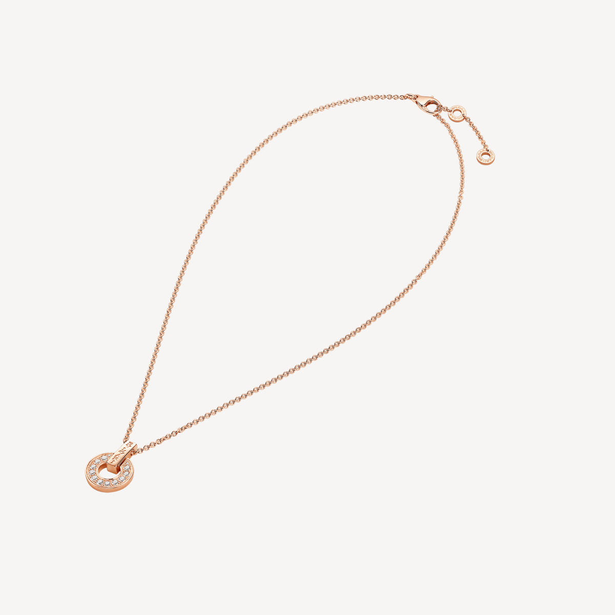 Bvlgari Moissanite Necklace - 18K Gold