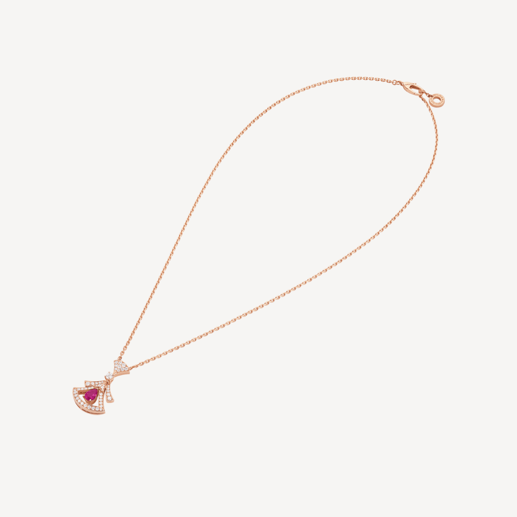 Bvlgari Dream Pearls Moissanite Necklace - 18K Gold