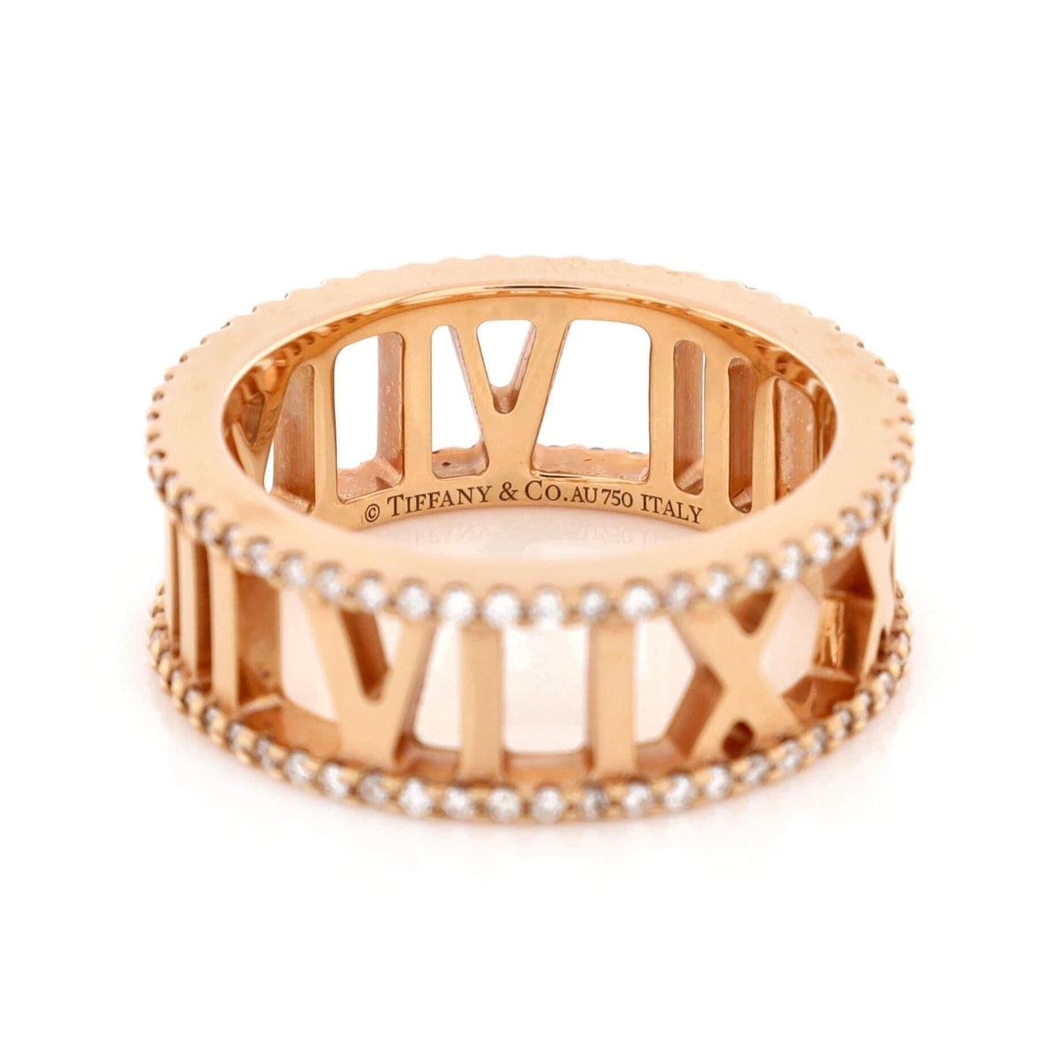 Tiffany Atlas Moissanite Ring - 18K Rose Gold