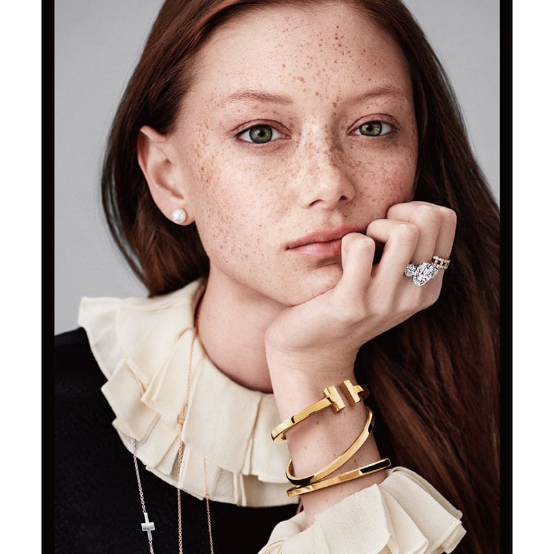 Tiffany Square Bracelet - 18K Yellow Gold