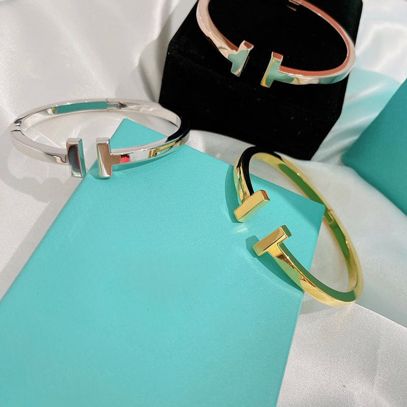 Tiffany Square Bracelet - 18K Yellow Gold