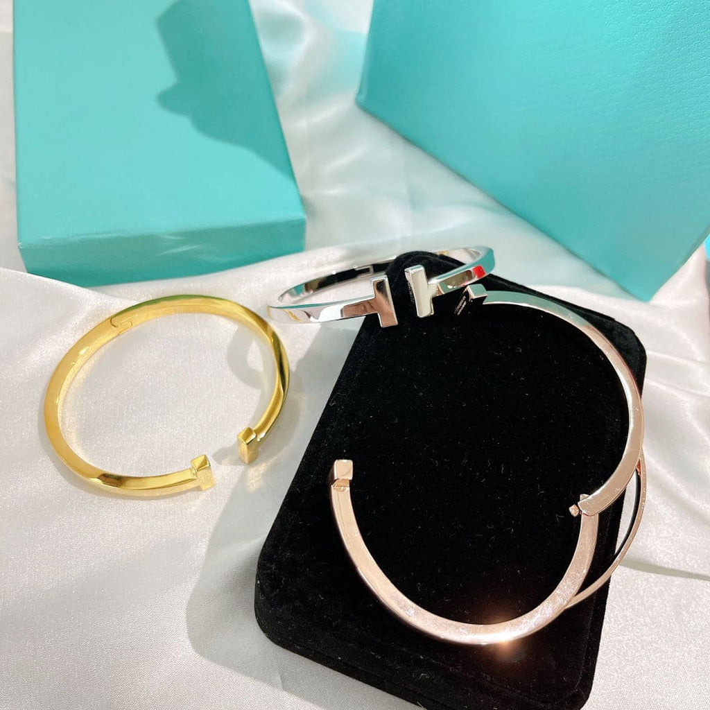 Tiffany Square Bracelet - 18K Yellow Gold