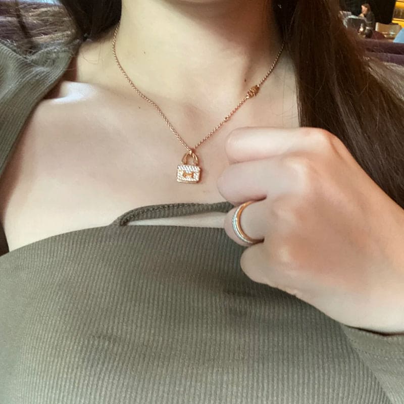 Hermes Amulettes Constance Pendant Necklace