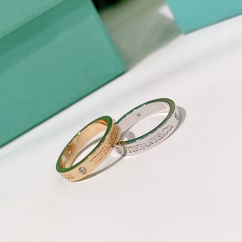 Tiffany Wedding Ring - 18K Rose Gold