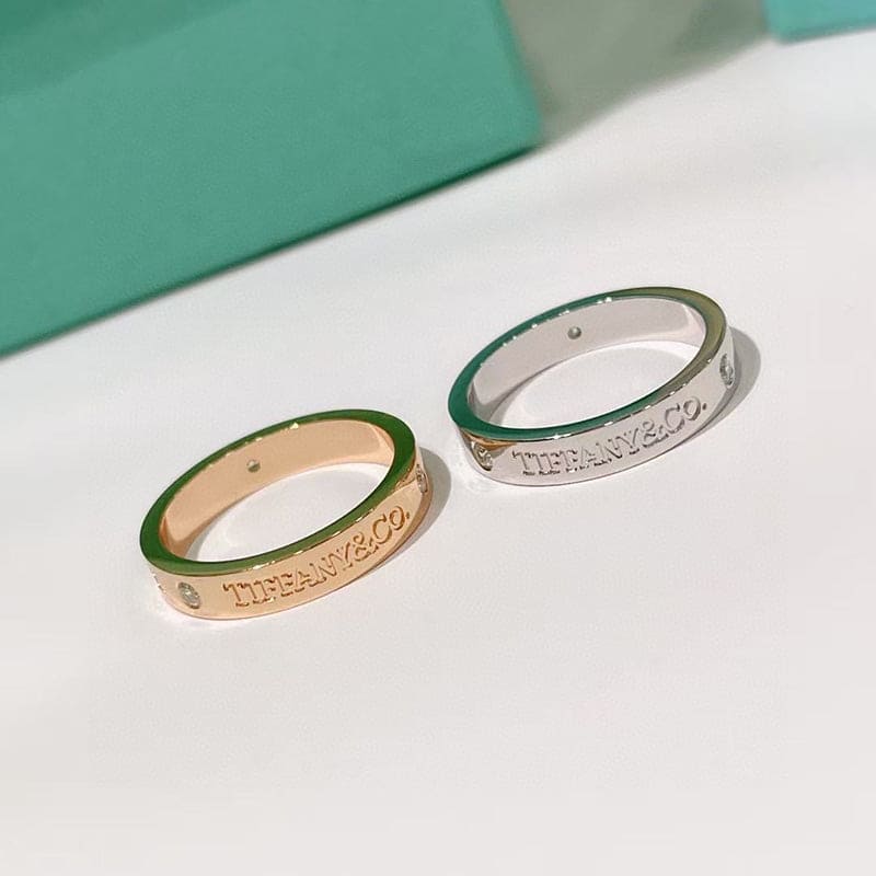 Tiffany Wedding Ring - 18K Rose Gold