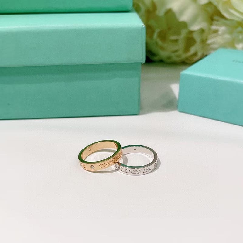 Tiffany Wedding Ring - 18K Rose Gold