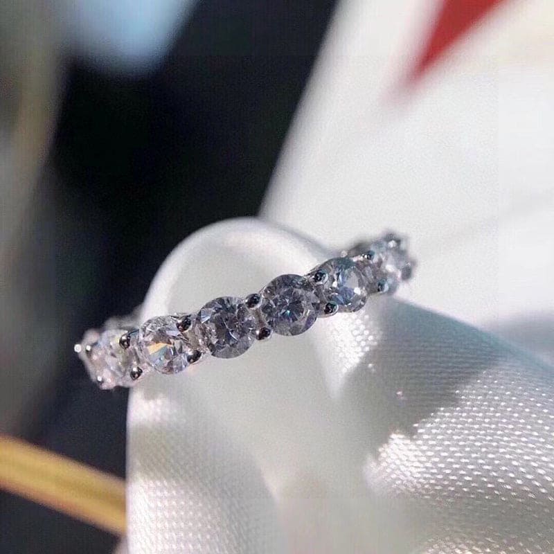 Tiffany Soleste Full Eternity Ring - 18K White Gold