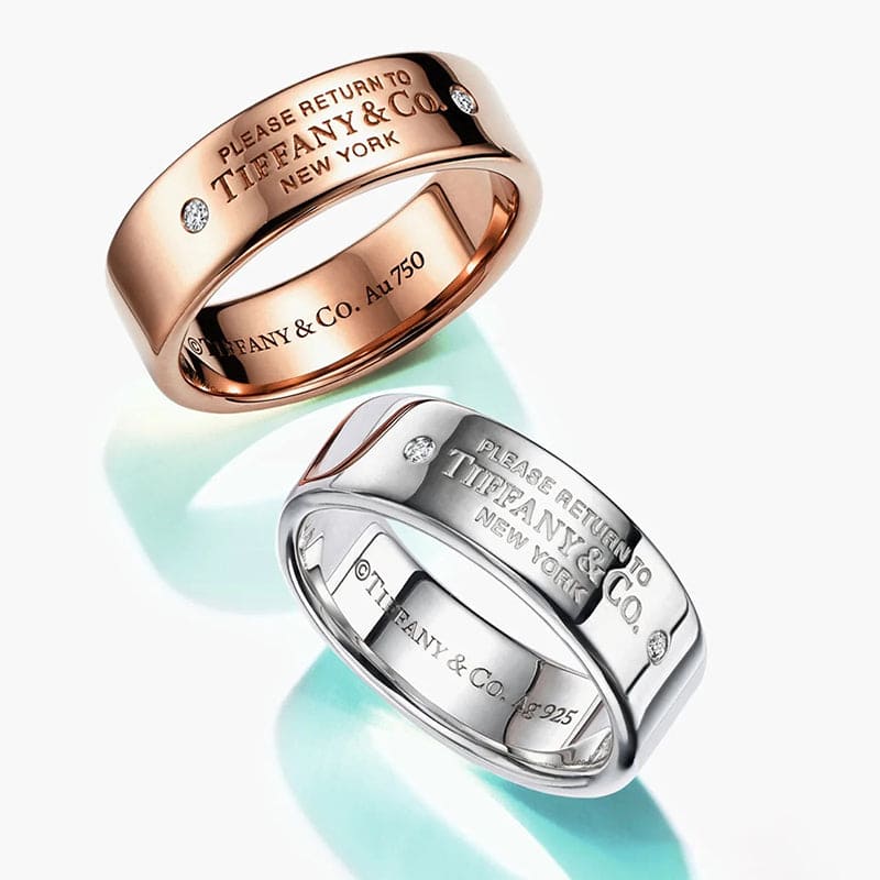 Tiffany Narrow Ring - 18K Gold