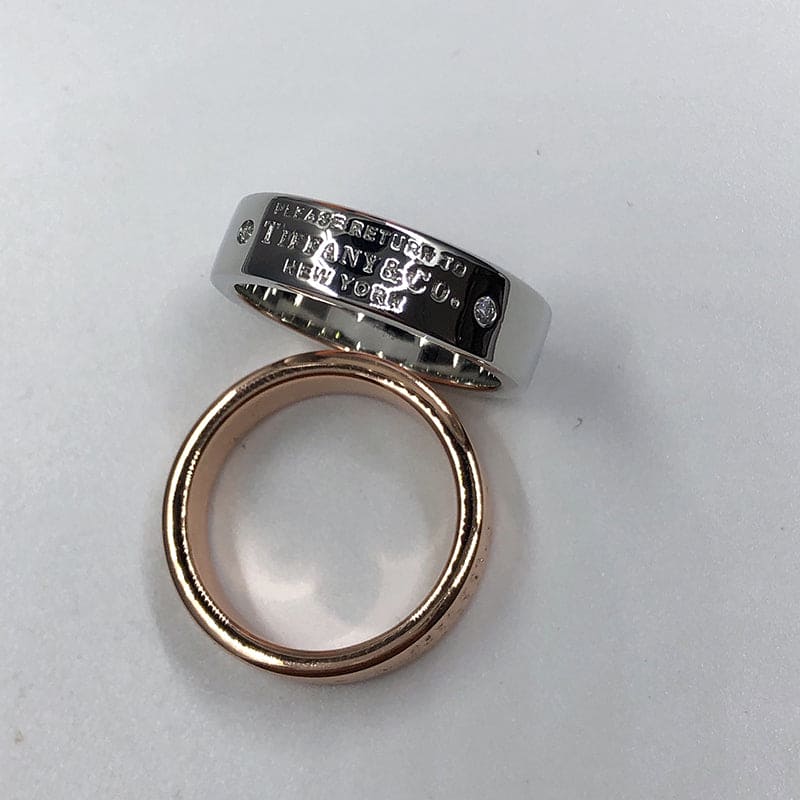 Tiffany Narrow Ring - 18K Gold