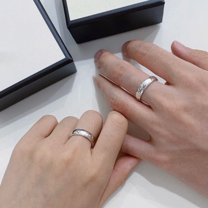 Gucci Double G Blind For Love Ring
