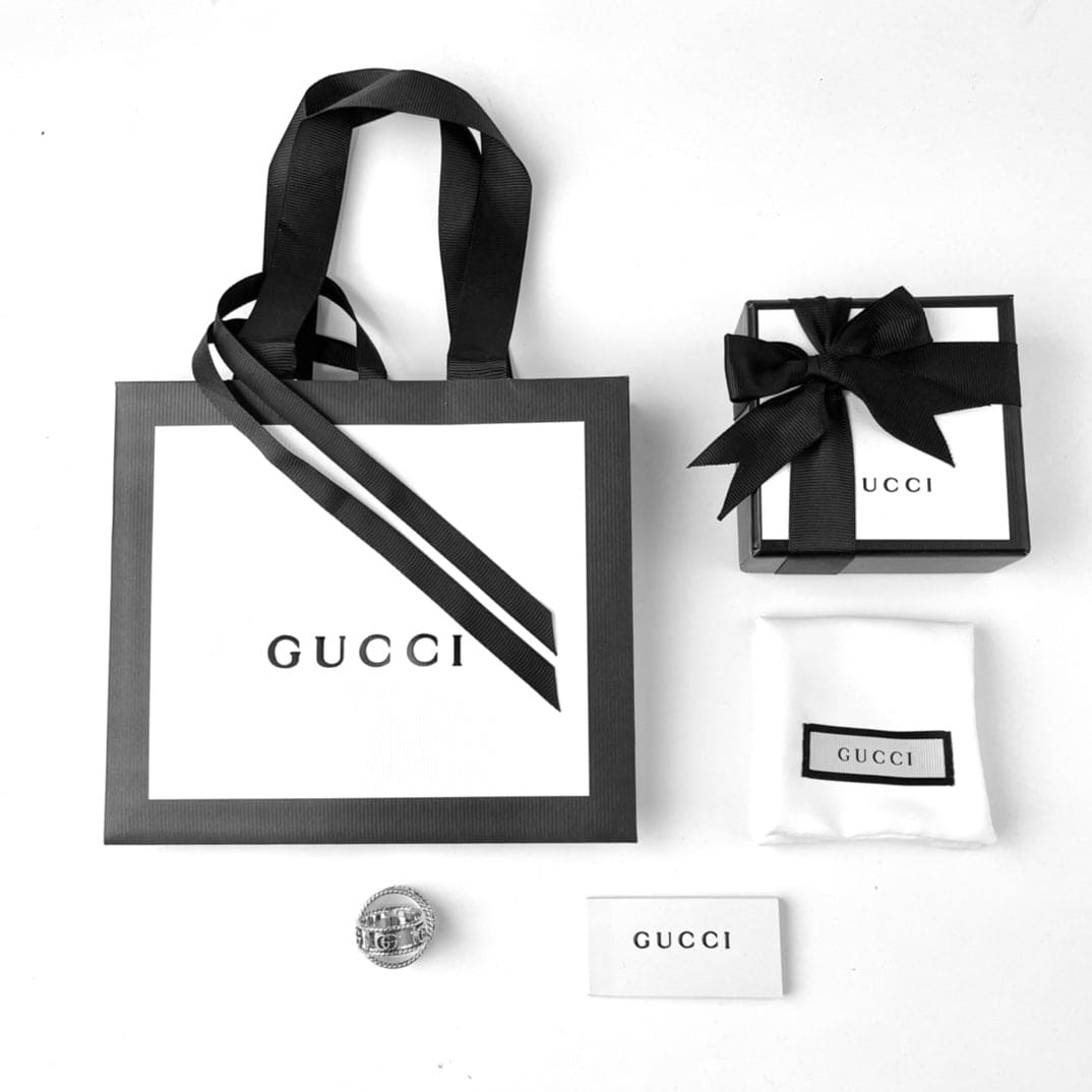 Gucci Double G Ring - 10 mm Width