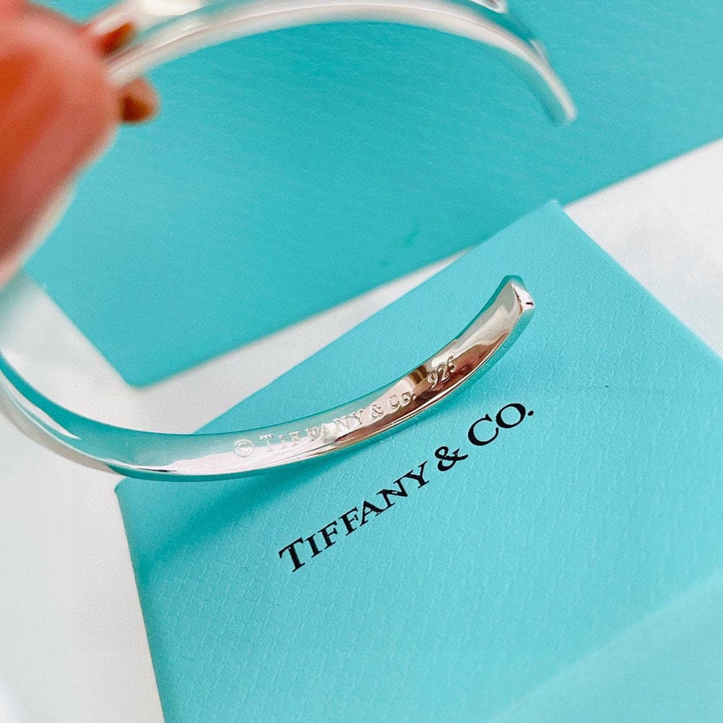 Tiffany 1837 Cuff Bracelet - 18K White Gold