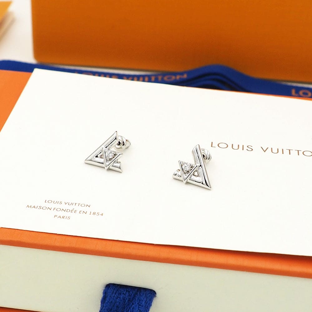 Louis Vuitton Volt One Earrings - 18K Gold