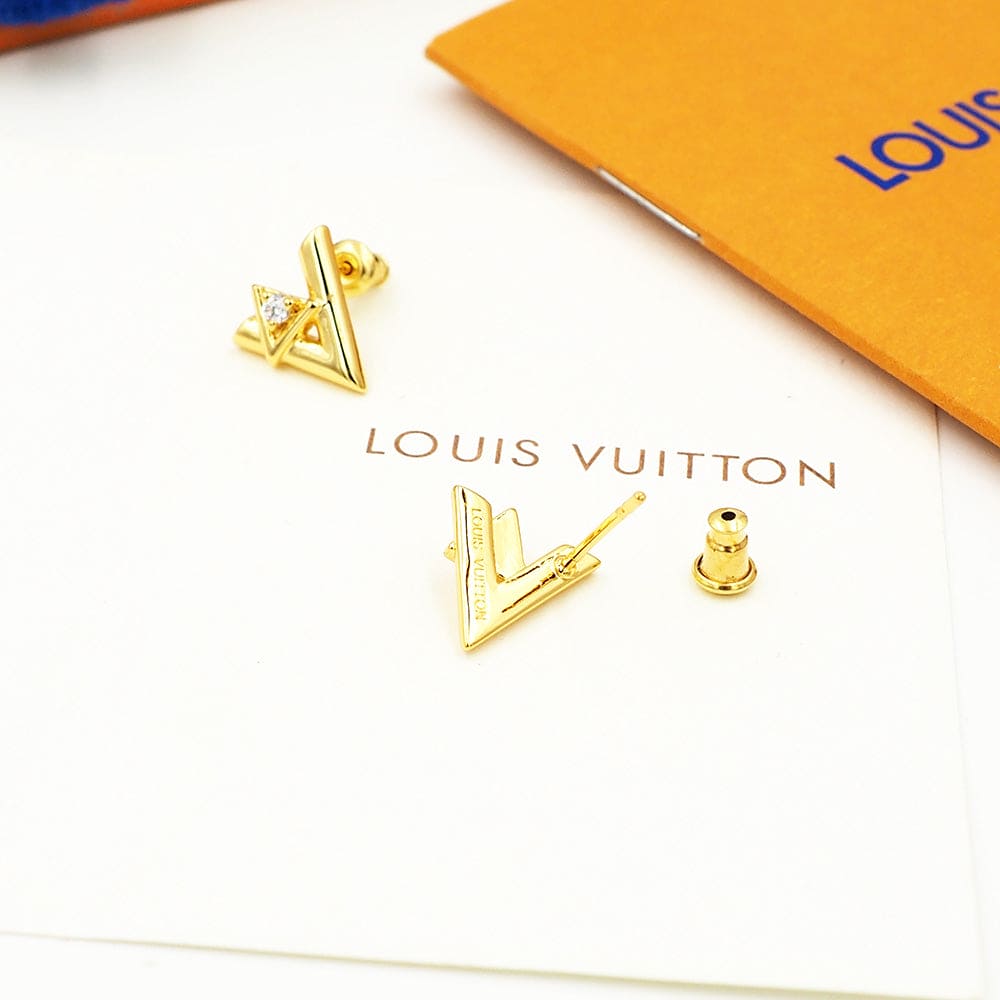 Louis Vuitton Volt One Earrings - 18K Gold