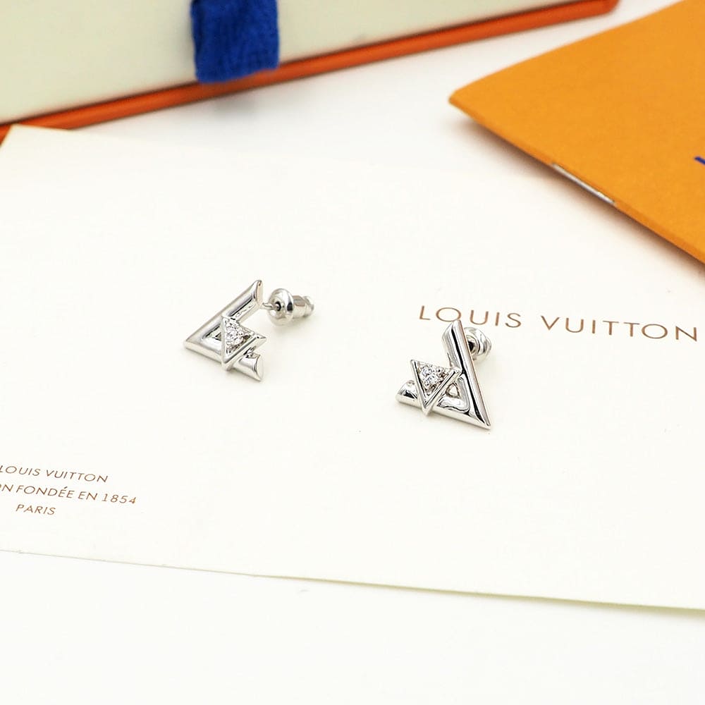 Louis Vuitton Volt One Earrings - 18K Gold