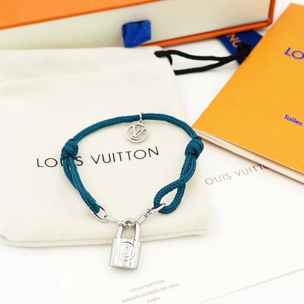 Louis Vuitton Silver Lockit X Virgil Abloh Bracelet