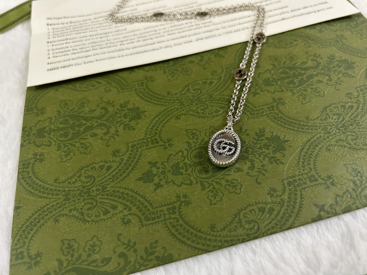 Gucci Double G Pendant Necklace