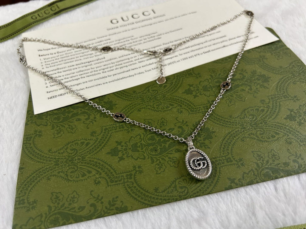 Gucci Double G Pendant Necklace