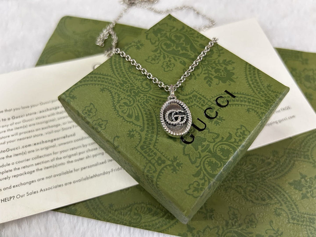 Gucci Double G Pendant Necklace